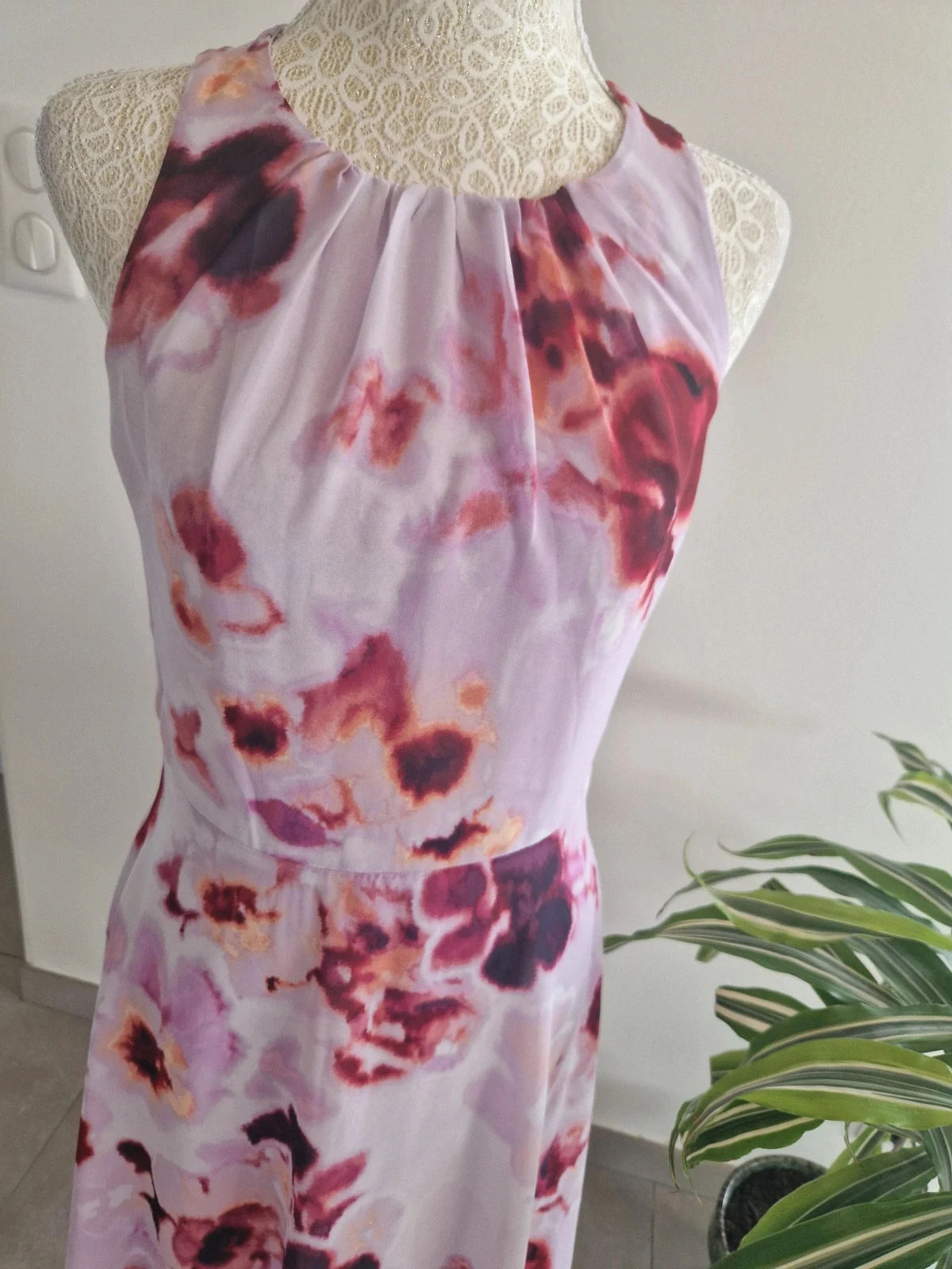 Roze bloemenjurk - 36 - Esprit – photo 2